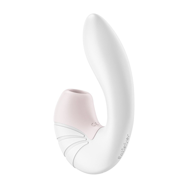 Wibrator Ze Stymulatorem Łechtaczki Supernova White Satisfyer
