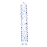 Szklane Dildo Z Kolorowymi Wypustkami Purple Rose Nubby S Dildo Glas