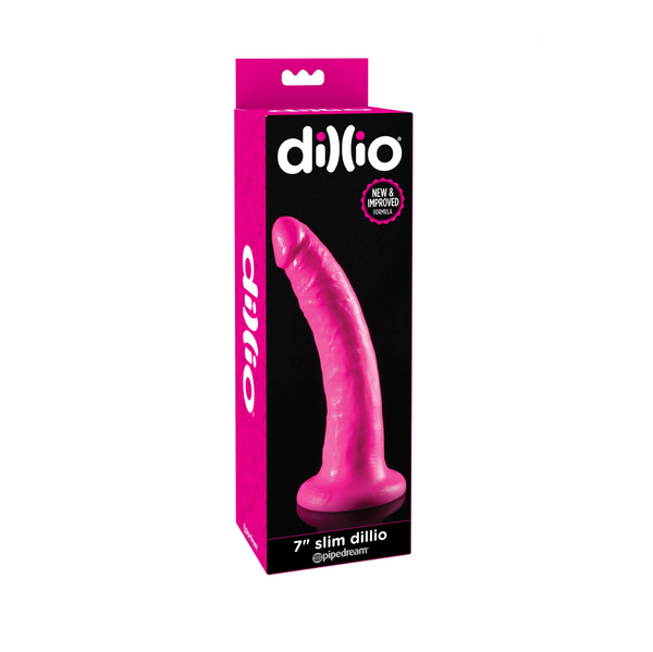 Dildo 18 Cm Slim Pink 7" Pipedream