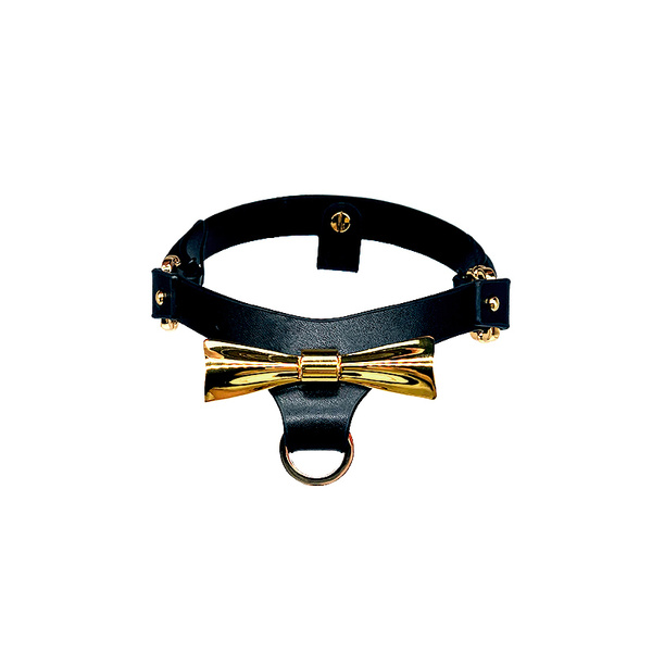 Efektowna Skórzana Obróżka Upko Butterfly Effect Body Accessories Choker UPKO