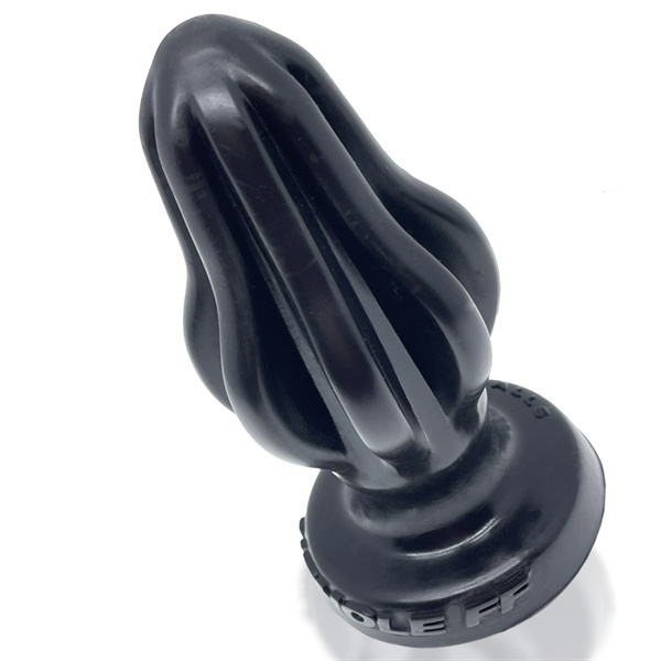 AIRHOLE-3 finned buttplug Black M Oxballs