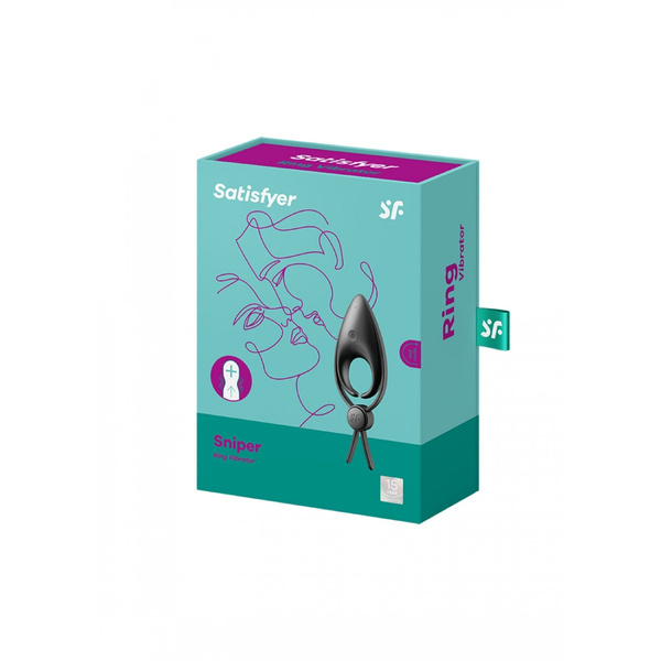 Pierścień Erekcyjny Sniper Black Satisfyer