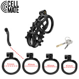 FlexiSpike Chastity Cage Size 4 CELLMATE