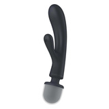 Wibrator króliczek z masażerem Triple Lover grey Satisfyer
