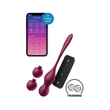 Satisfyer Love Birds Vary Connect App wine red
