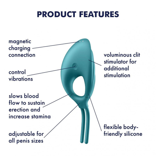 Erection Ring Swordsman Camouflage Green Satisfyer