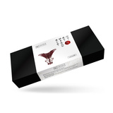 Liebe Seele Wine Red Delux Strap on Forced Orgasm Harness Belt