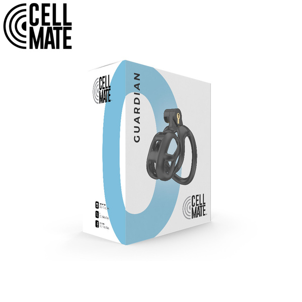 Guardian Chastity Cage Black Size 0 CELLMATE