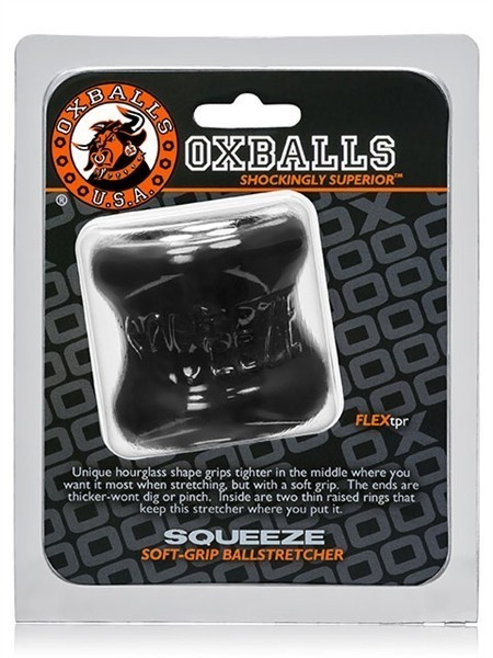 Rozciągacz jąder Squeeze Ballstretcher Black Oxballs