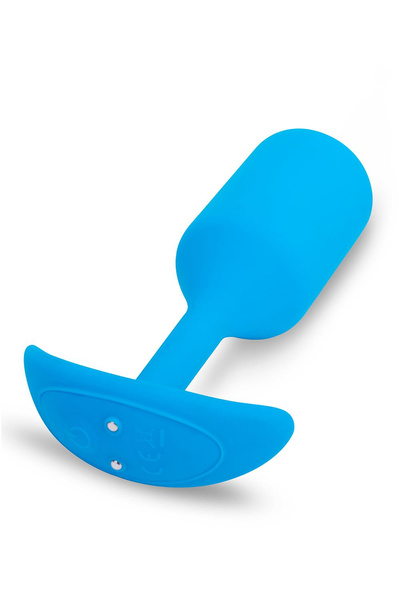 Korek analny Vibrating Snug Plug 3 Blue b-Vibe