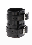 Kajdanki Na Nadgarstki Wrist Cuffs Black Taboom