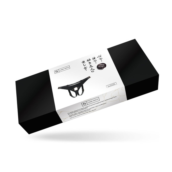 Uprząż Dark Secret Deluxe Leather Strap On Harness Liebe Seele