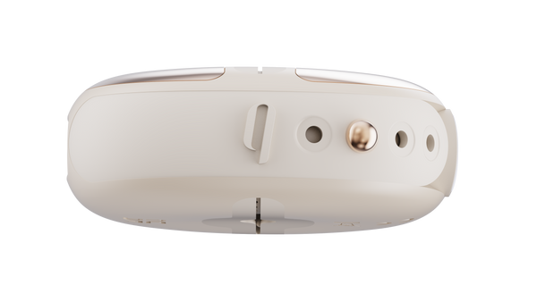 Wireless Control Vibrating Nipple Clamps Beige