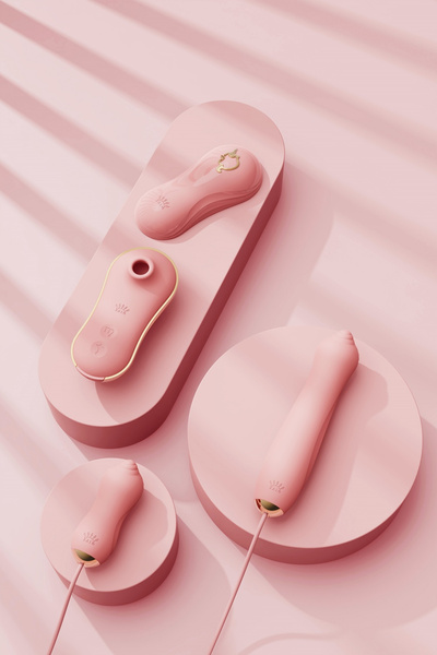 Unicorn Stimulator Set Strawberry Pink Zalo