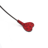 Liebe Seele Kinbaku Ukiyoe Red Rosy Leather Mini Crop