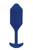 Korek analny Vibrating Snug Plug 4 Navy b-Vibe