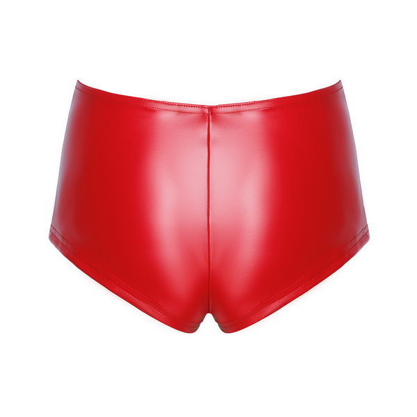 Szorty damskie F356 Mysteria Shorts Red M Noir Handmade