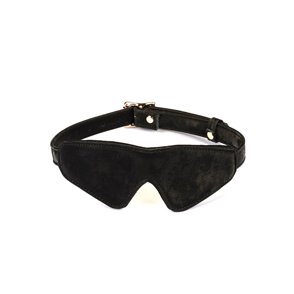 Maska Na Oczy Boudoir Amor Black Blindfold Liebe Seele