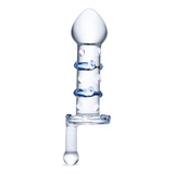 Szklany Korek Z Uchwytem Candy Land Juicer S Dildo Glas