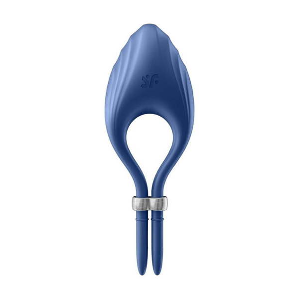 Pierścień erekcyjny Duelist Ring Vibrator Blue Satisfyer