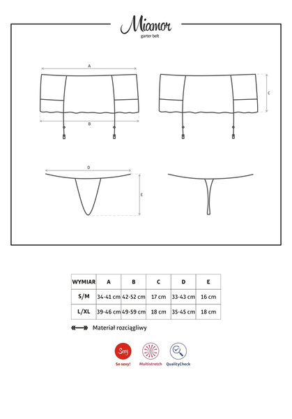 Obsessive Miamor L/XL