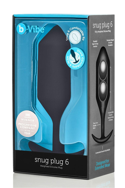 Snug Plug 6 Black b-Vibe