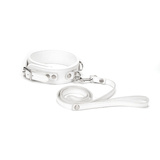 Liebe Seele Fuji White Collar with Leash 
