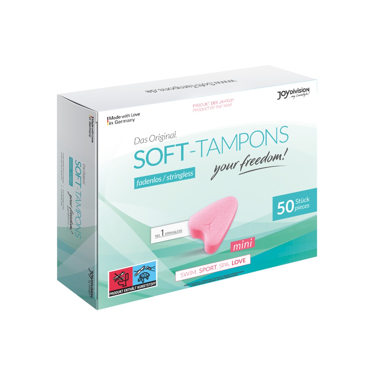 JoyDivision Soft-Tampons mini balenie 50 ks