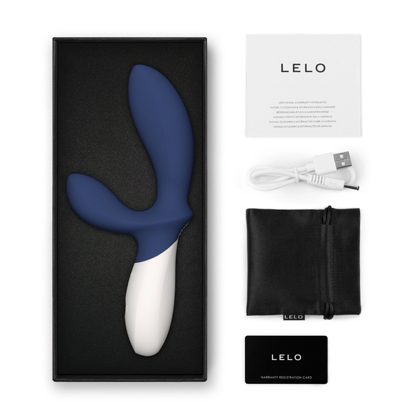 Masażer Prostaty Loki Wave 2 Base Blue Lelo