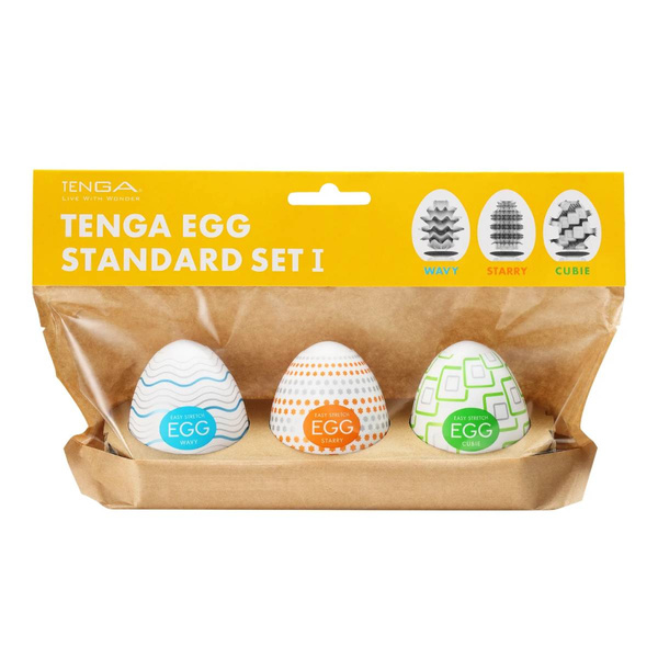 Egg Standard 3 Pack 1 Tenga