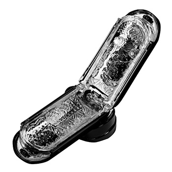 Masturbator Flip Zero Evr Electronic Vibrotation Black Tenga