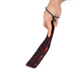Liebe Seele Victorian Garden Lace and Velvet Spanking Paddle