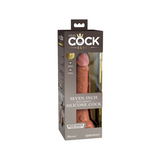 Dildo 18Cm King Cock Elite Dual Density Silicone Cock Tan Pipedream