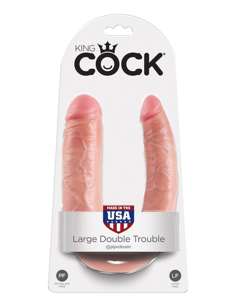 King Cock U-Shaped Large Double Trouble