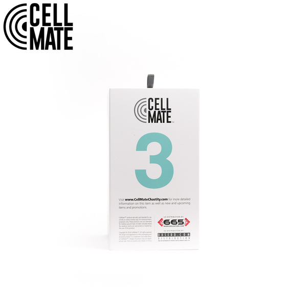 Pas cnoty Guardian Chastity Cage Clear Size 3 CELLMATE