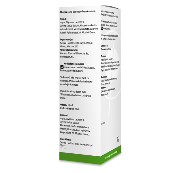 Orgasm Control Spray Spray Opóźniający Wytrysk 15Ml SHS