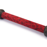 Pejcz Kinbaku Ukiyoe Red Rosy Leather Flogger Whip Liebe Seele