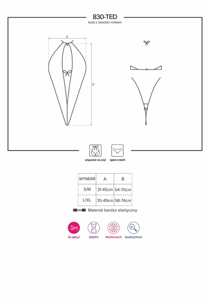 Obssesive 830-TED-1 body S/M