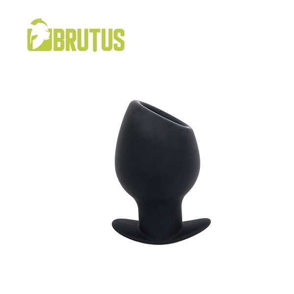  Chalice Silicone Tunnel Plug Black M Brutus