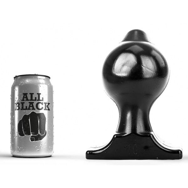 Korek analny AB74 Joey Butt Plug 18 x 10 cm All Black