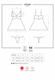 810-Bab Babydoll Ze Stringami L/Xl Obsessive