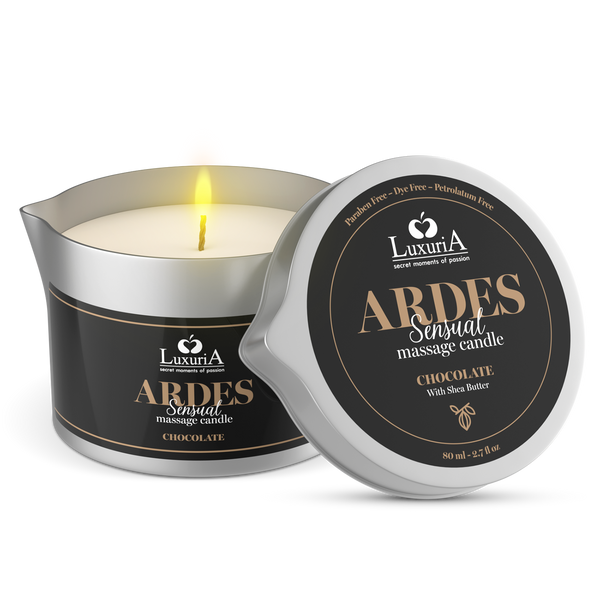 Świeca Luxuria Ardes Massage Candle Chocolate 80Ml IntimateLine