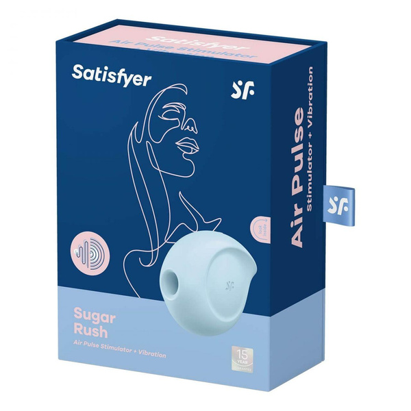 Stymulator łechtaczki Sugar Rush Blue Satisfyer