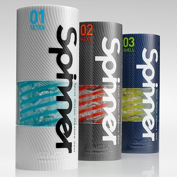 Masturbator Spinner 03 Shell Tenga