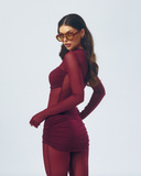 Ambra Jumpsuit Burgundy XS/S Promees