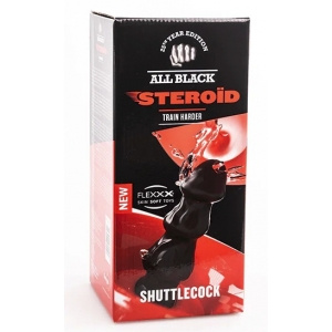 Korek analny Steroid ABS22 Shuttlecock 23 x 9cm All Black