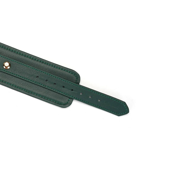 Kajdanki na nadgarstki Mossy Chic Leather Wrist Cuffs Liebe Seele