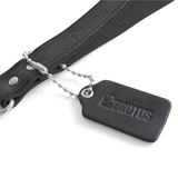 Krótka smycz Short Leather Bondage Leash Black Brutus