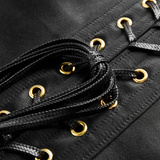 Czarny Gorset Zasłaniający Piersi Upko Black Overbust Corset L UPKO