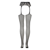 Pończochy Fishnet And Lace Garterbelt Stockings Black Os Le Désir